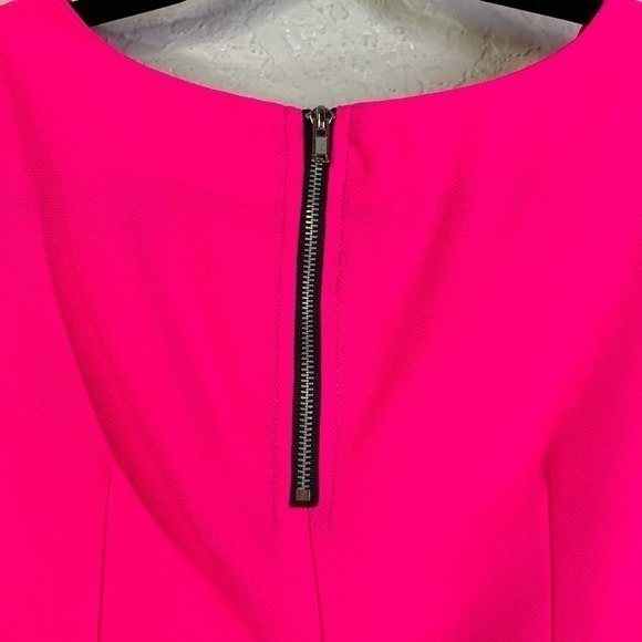 ASTR Hot Pink & Blue Color-Block Mini Shift Dress - Picture 10 of 12